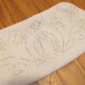 Vintage beaded clutch